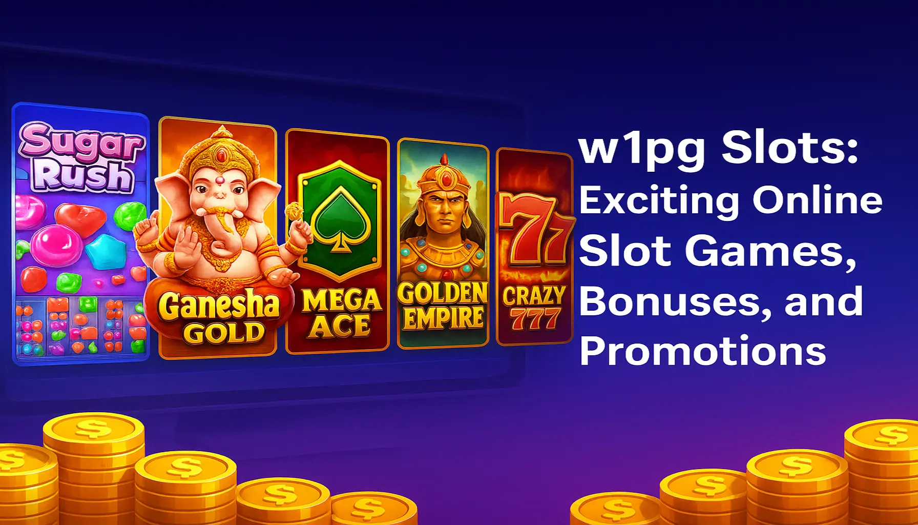 Jogos de Slot no Casino Online w1pg