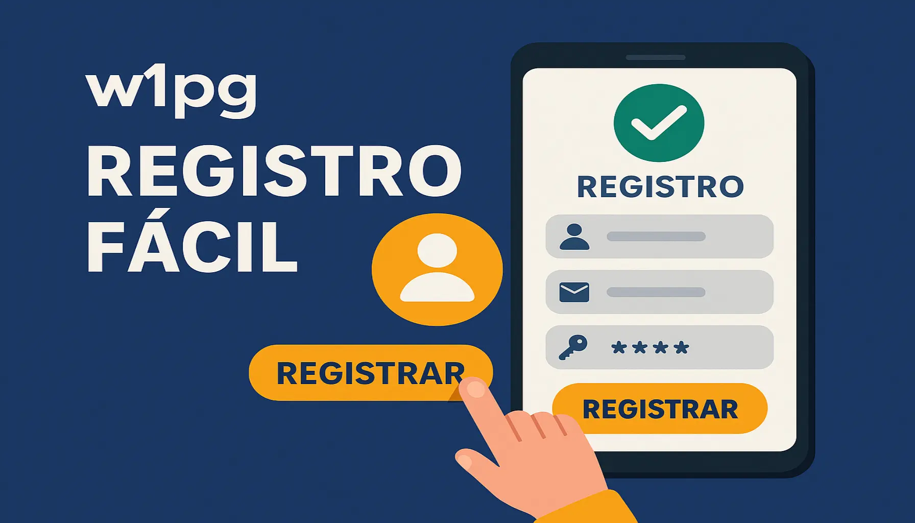 Não Perca tempo, o rRgistro na site w1pg